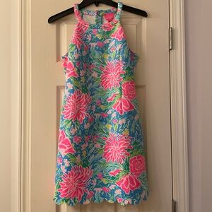 Lilly Pulitzer Pink and Blue Floral Dress